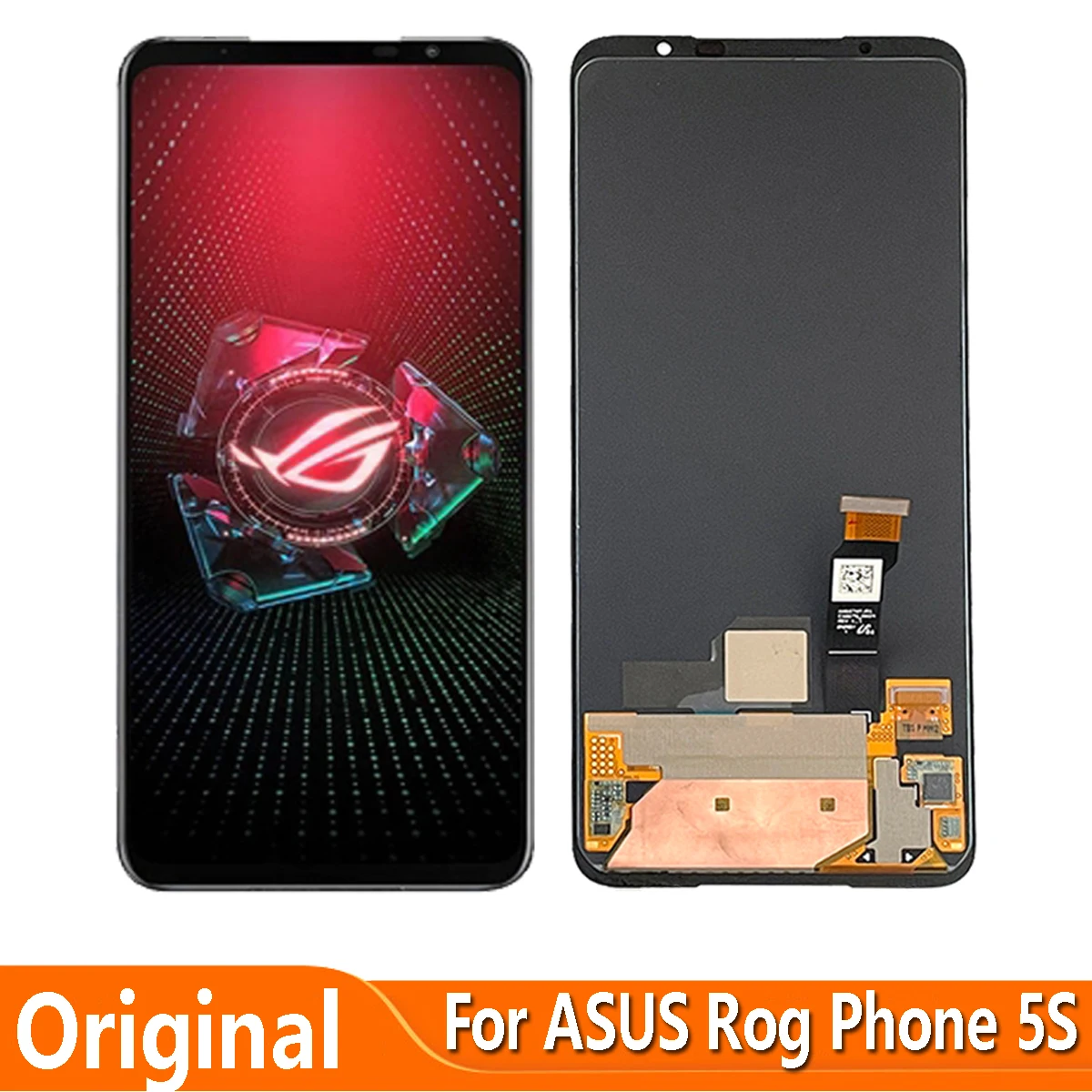 Pantalla AMOLED Original para tel&eacute;fono ASUS ROG, montaje de digitalizador t&aacute;ctil, 144HZ, 6,78 pulgadas, 5s-0