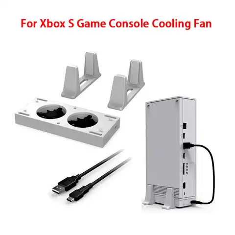 Для игровой консоли Xbox серии S, охлаждающее вертикальное основание вентилятора, консоль XSS, охлаждающий кронштейн