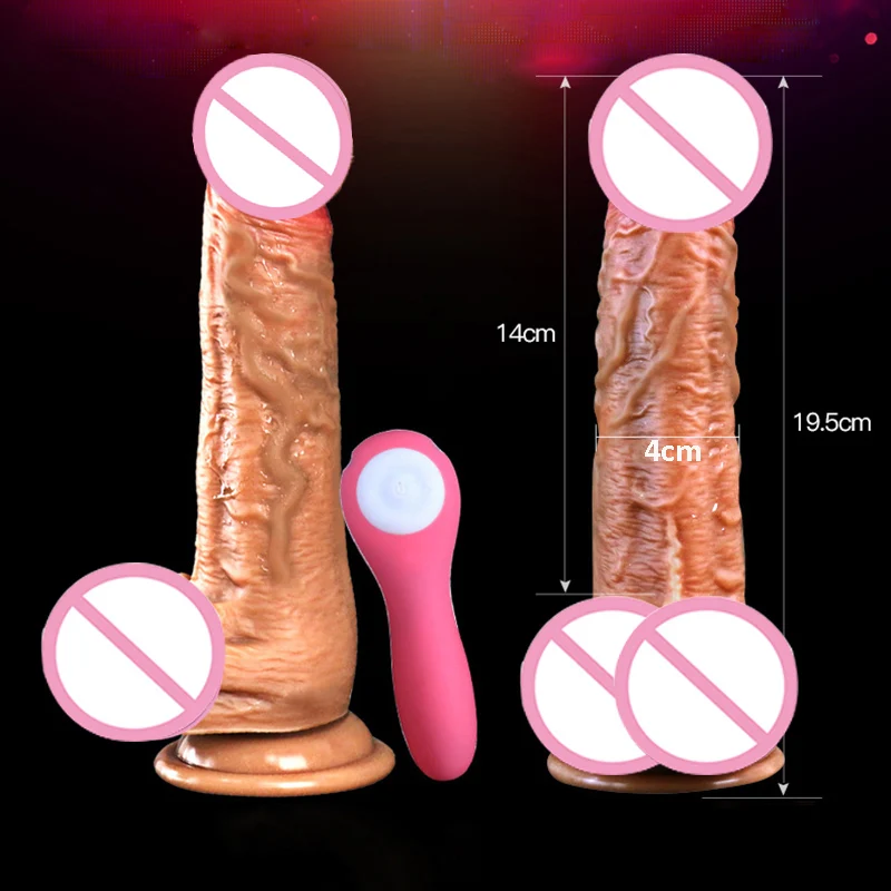 CPWD большой реалистичный пенис с USB зарядкой/подогревом мягкий фаллоимитатор