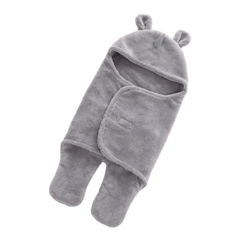 Одеяло для новорожденных зимний теплый детский спальный мешок с ворсом банный