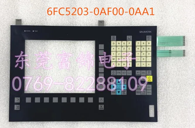 

Brand New Membrane keypad for OP010 6FC5203-0AF00-0AA1 6FC5 203-0AF00-0AA1 Operating Panel Button Pad