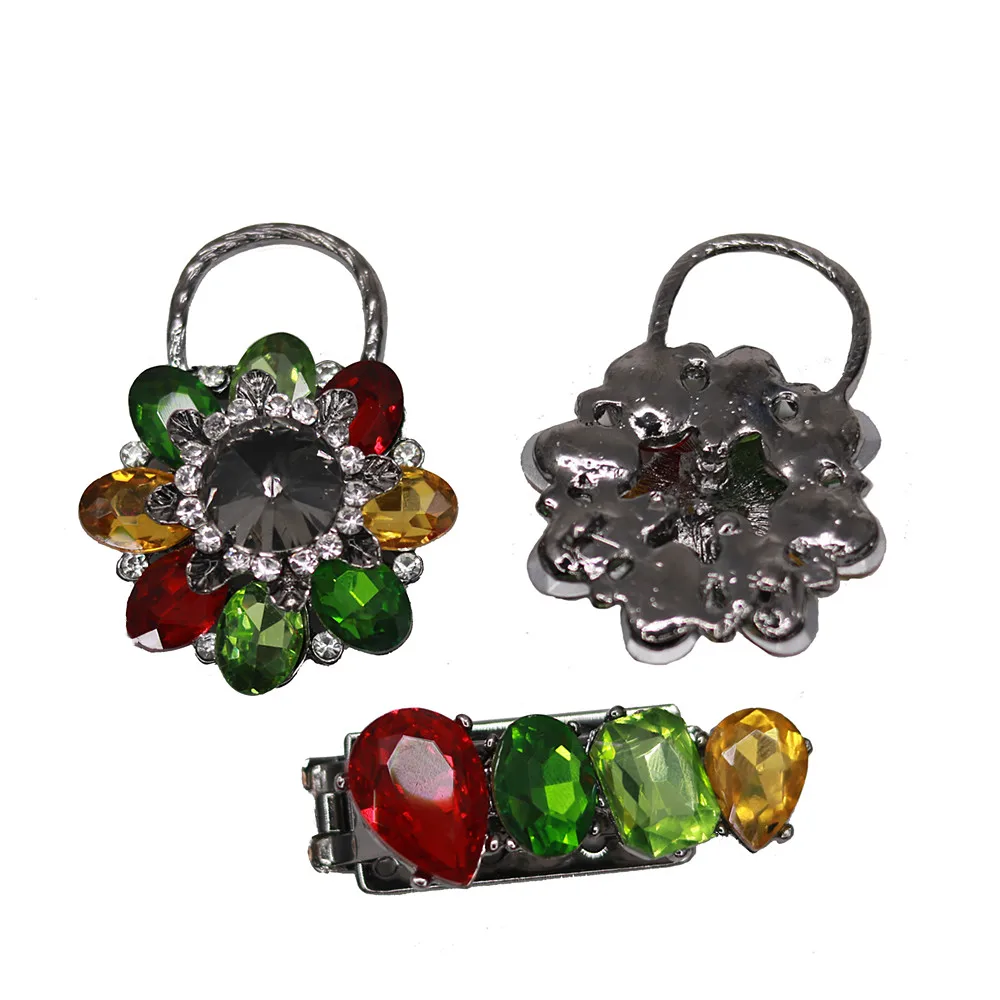 Хорошее качество 92 мм металлические стразы кнопка с украшением свитера пальто