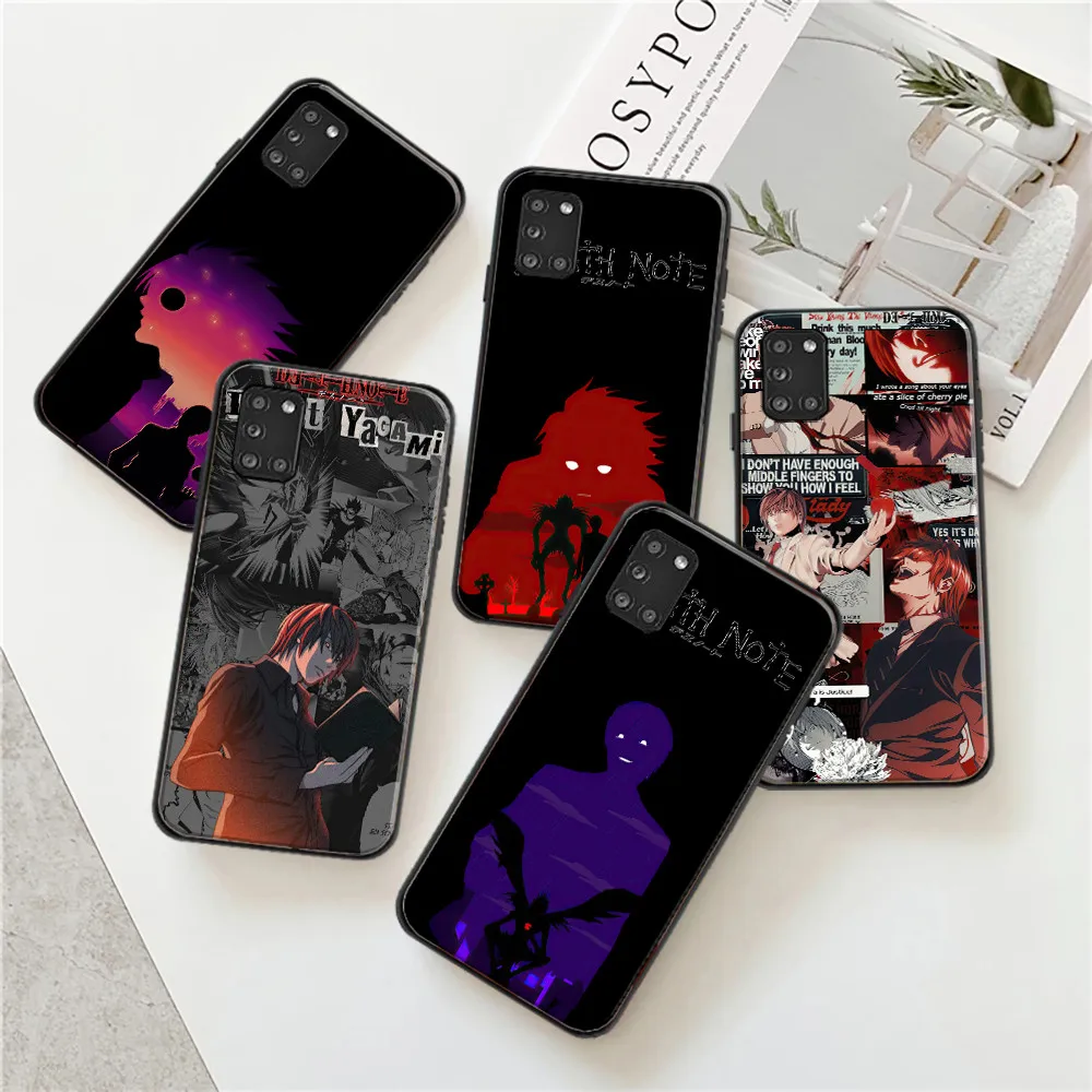 

Japan Anime Manga Death Note Phone Case For Samsung Galaxy A42 A32 4G 5G A11 A31 A21S A41 Soft Cases Funda Back Cover killer