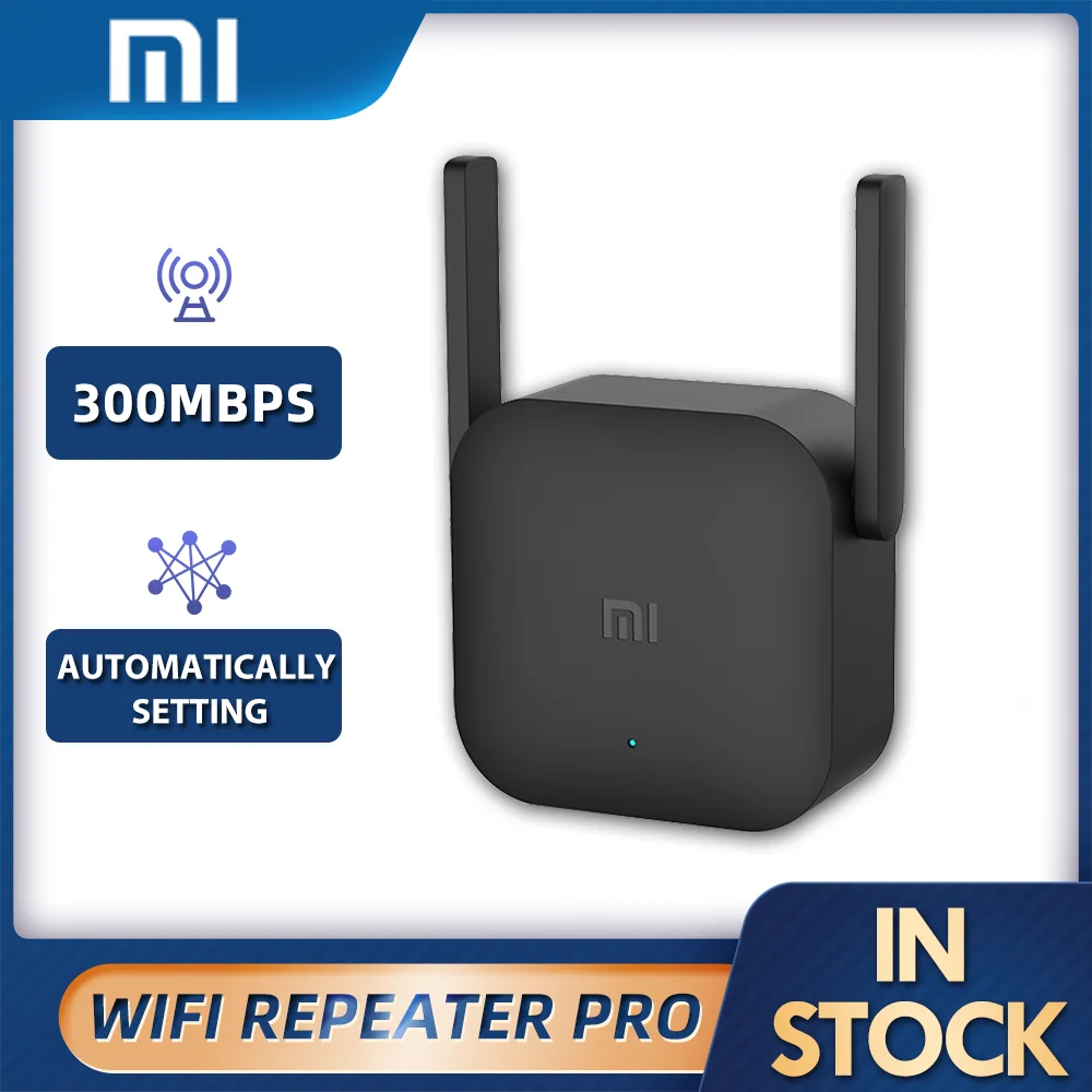 Wi Fi повторитель Xiaomi Pro 300M Mijia Mi усилитель сети расширитель мощности маршрутизатор