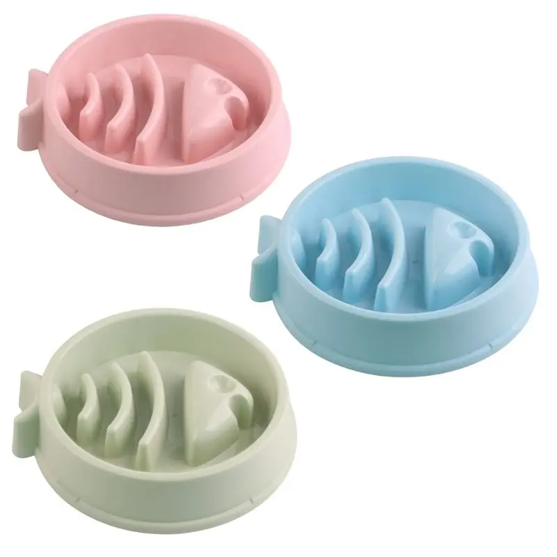 Миска для домашних питомцев Интерактивная кормушка в форме рыбы остановки