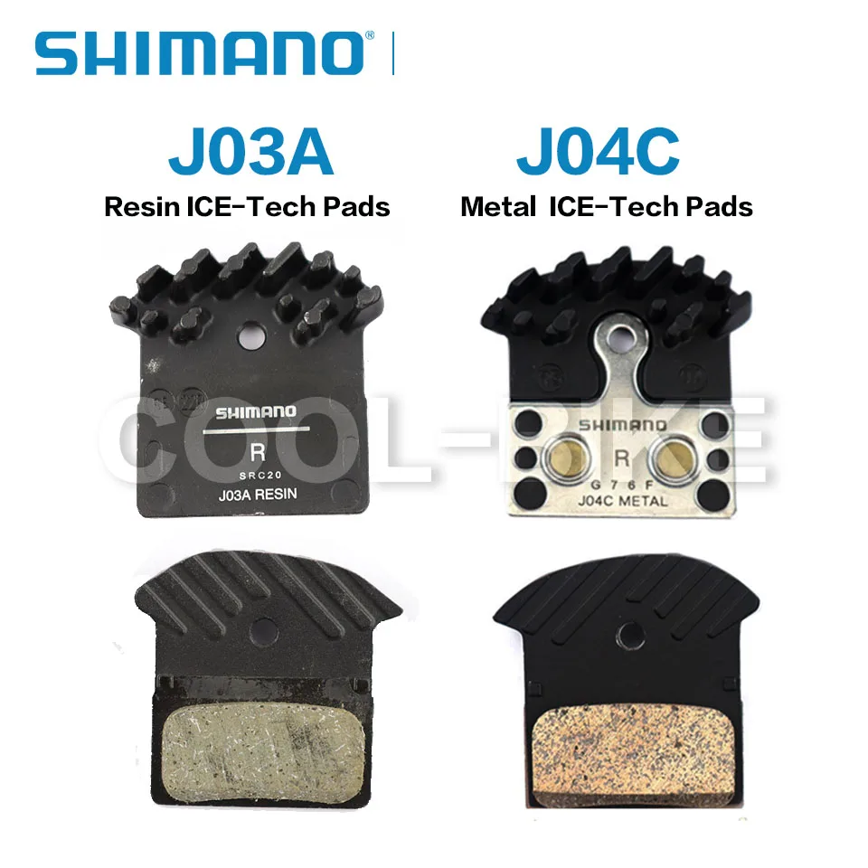 Тормозные колодки Shimano J03A J04C DEORE SLX XT металлическая прокладка из смолы охлаждающий