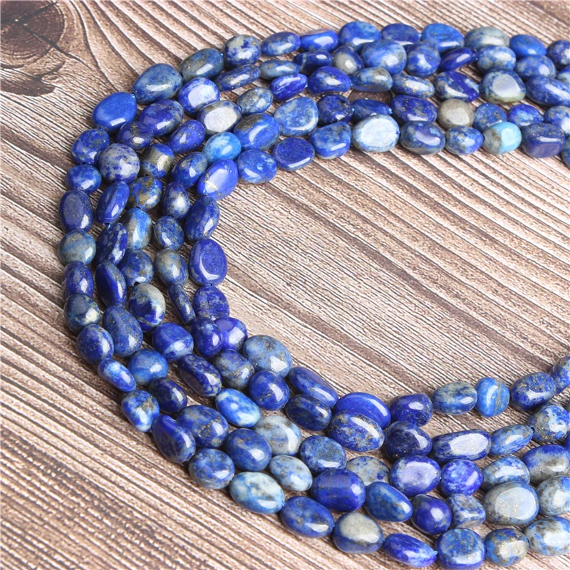 Lan Li естественный неправильной формы лазурит свободные бусины гладкие