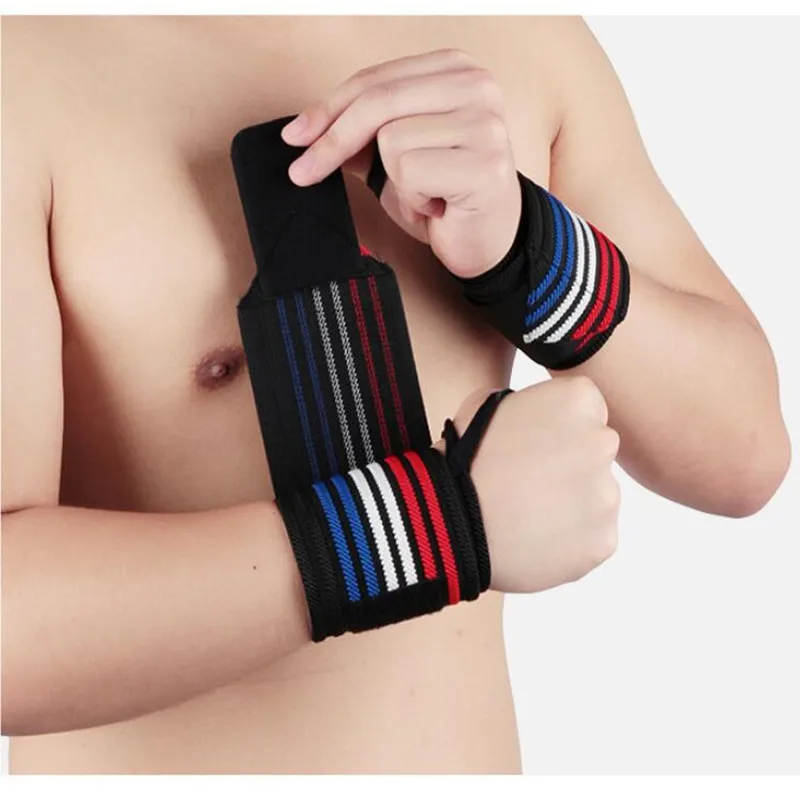 

Adjustable Wrist Support Men Women Gym Fitness Training Workout Exercise Wrist Hand Protection Compression Sports Wraps Brace
