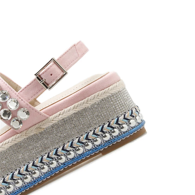 Новинка 2020 года летние женские босоножки на высоком каблуке 7 см с кристаллами