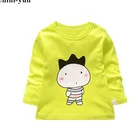 Футболка для девочек, Весенняя футболка с длинным рукавом, 2018