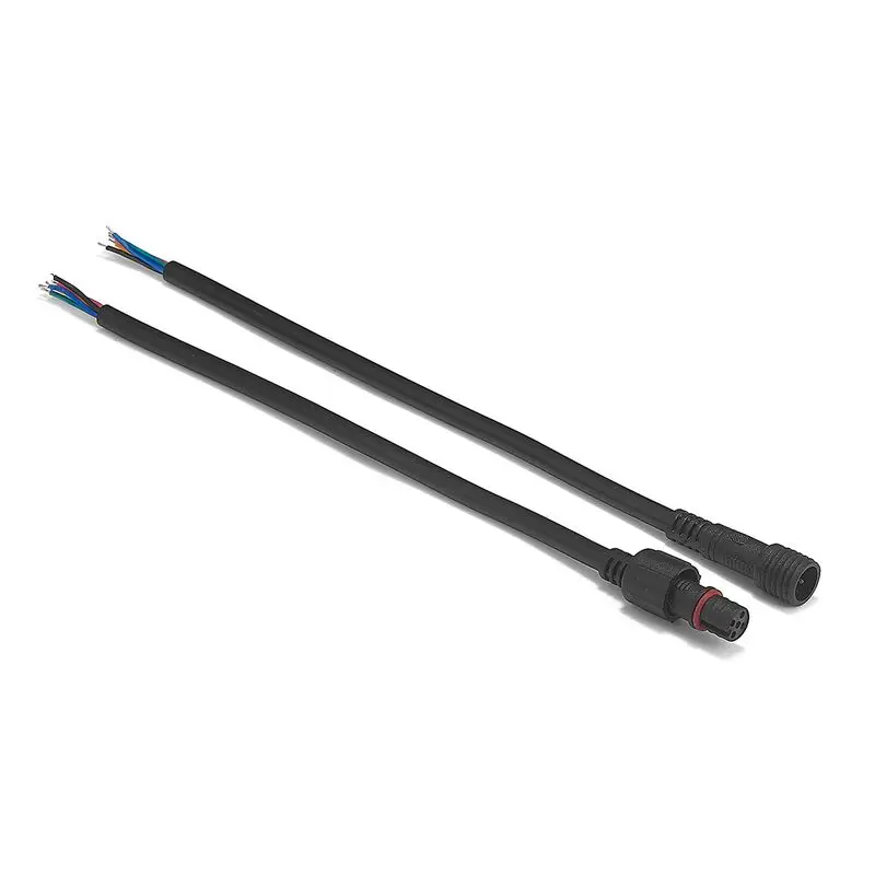 2pin/3pin/4pin/5pin водонепроницаемый соединительный кабель Мужской и Женский