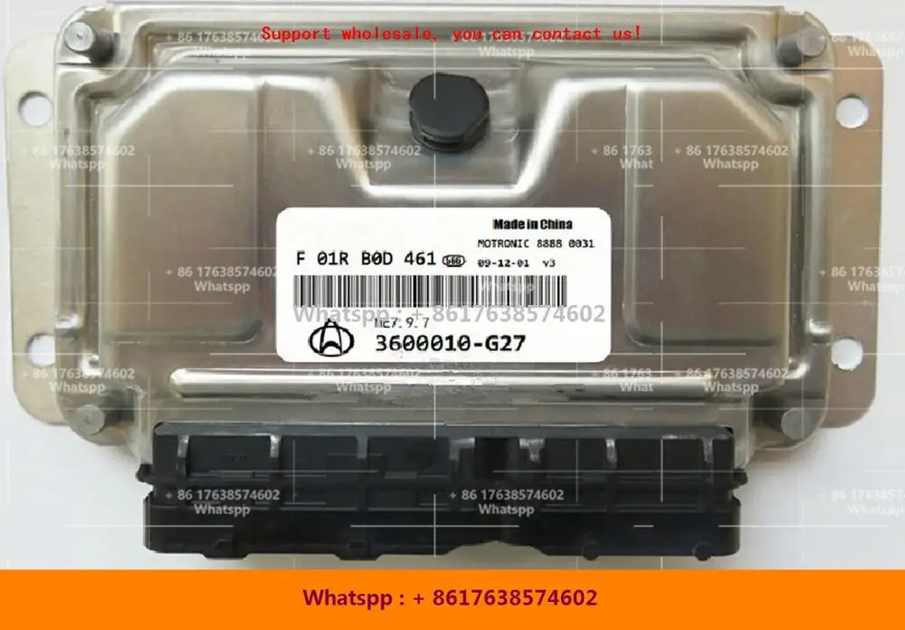 

Для автомобильной платы двигателя Changan M797 ECU/F01R00D461 F01RB0D461 3600010-G27/0261B10189 3600100-A51/0261201156 3600010-A01