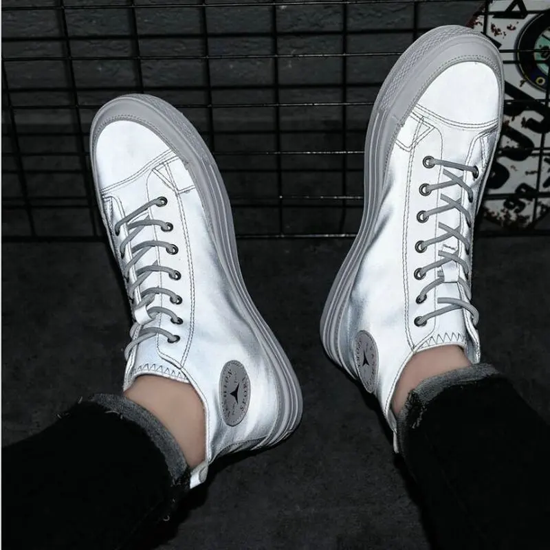 Мужские парусиновые туфли с подсветкой 2019 модная мужская обувь