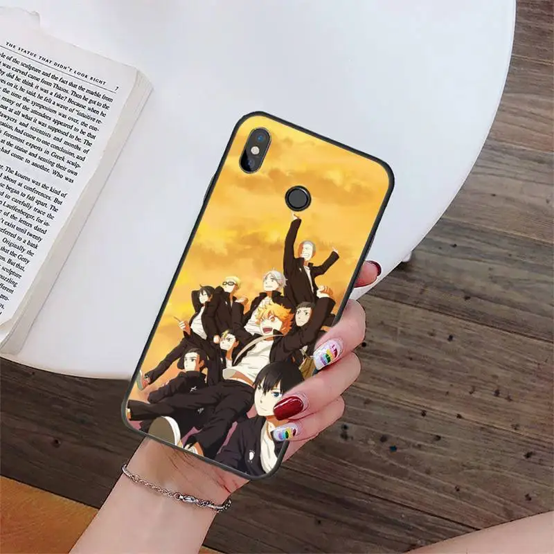 

Haikyuu Hinata Attacks Anime Passionate volleyball Phone Case Cover Funda ShellFor Xiaomi Redmi note 8 9 9s Pro 9 9a