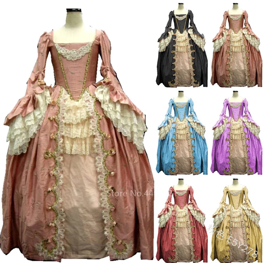 5XL средневековая нарядный костюм для девочек девушек и женщин в винтажном стиле