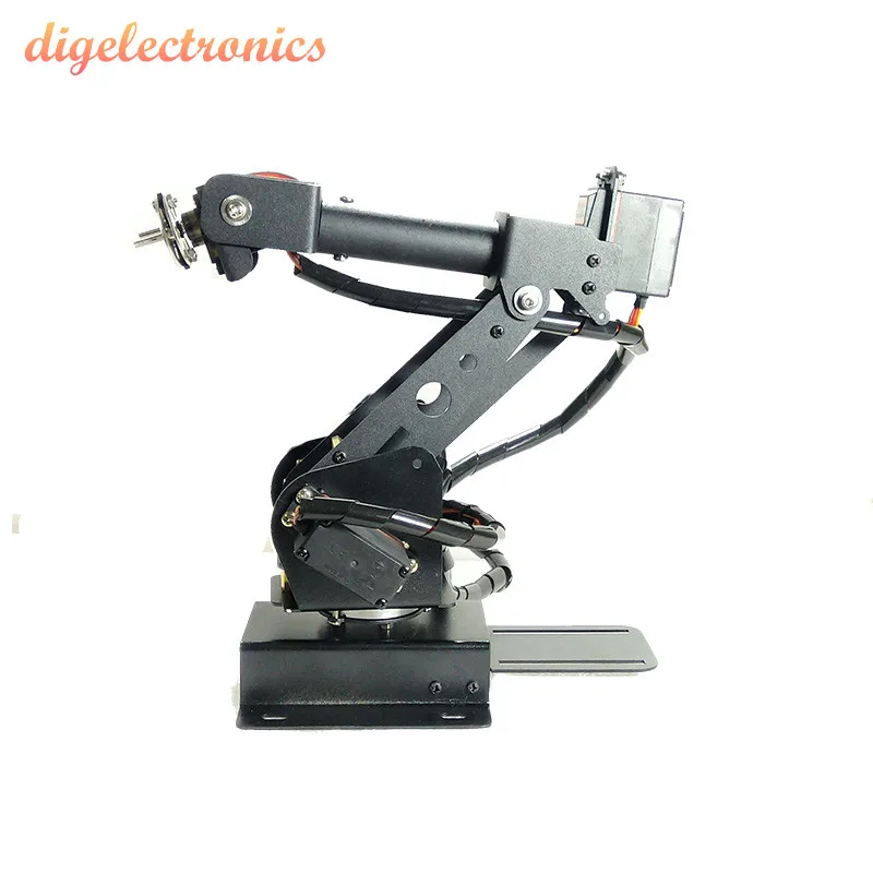 6 градусов свободы механический робот-рычаг алюминиевый радиоуправляемый с