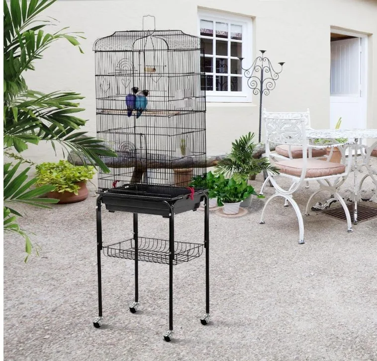 

Creative Bird House Breeding Cage Box Feeding Nest Garden Backyard Pendant Simulation Fence Birdhouse Decoration HWC