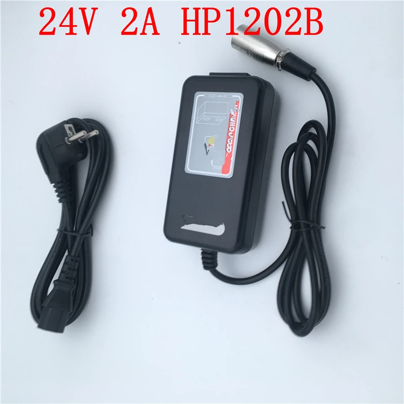 Свинцово-Кислотное зарядное устройство HP1202B 24 В 2 а для мобильных скутеров