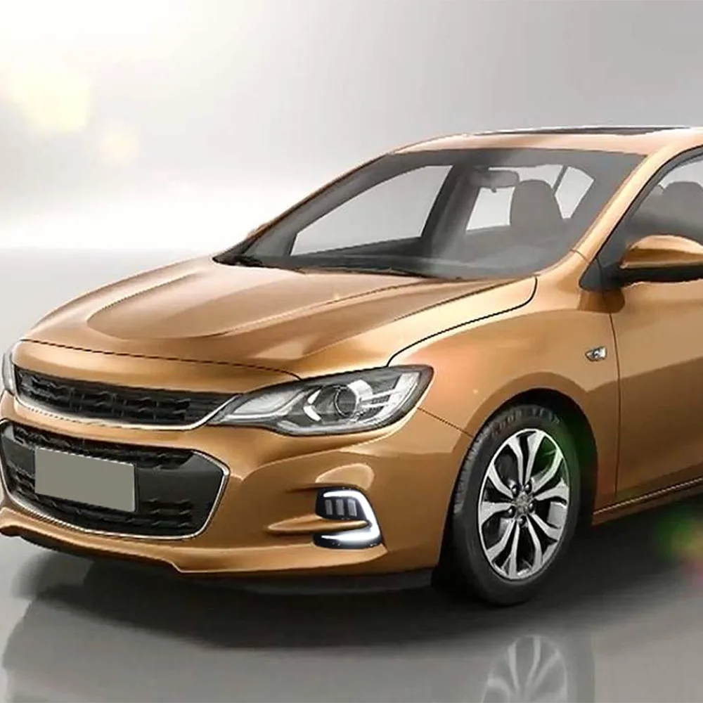 Автомобильная проблесковая 2 шт. светодиодный дневные ходовые огни для Chevrolet Cavalier