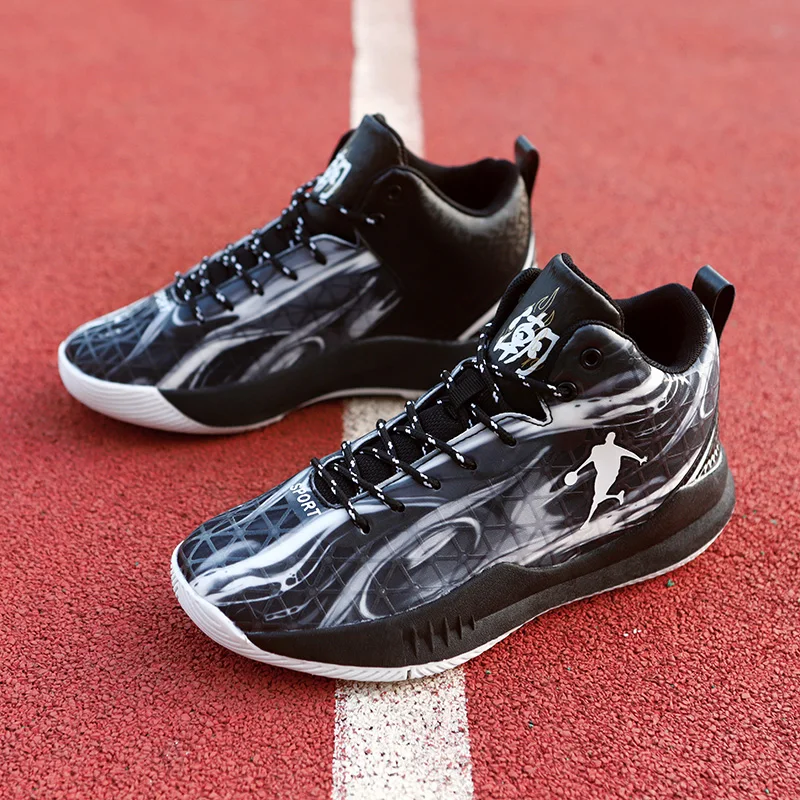 Пара баскетбольных кроссовок обувь в стиле ретро кроссовки для мужчин Цвет