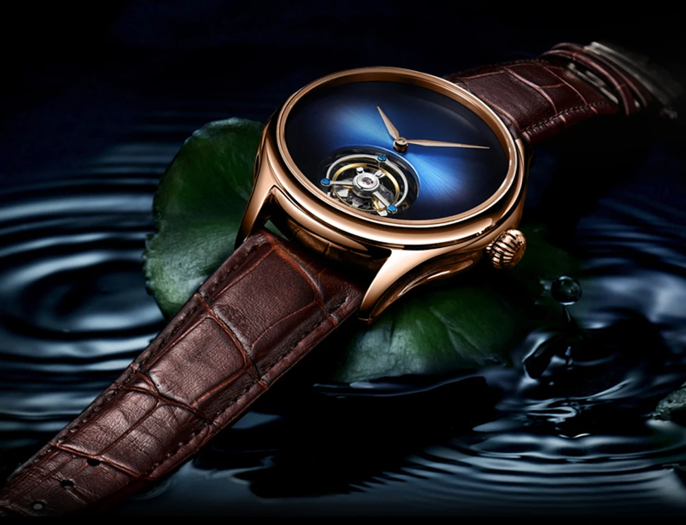 GUANQIN Tourbillon Мужские часы лучший бренд класса люкс настоящие часы с турбийоном мужские сапфировые механические часы Relogio Masculino