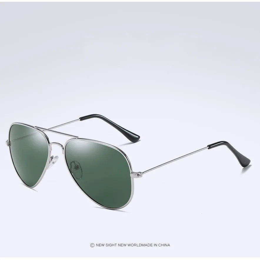 silver green HDSUNFLY поляризационные солнцезащитные очки для мужчин и женщин, модные фирменные дизайнерские солнцезащитные очки, женские солнцезащитные очки UV400 - Цвет линз: silver green