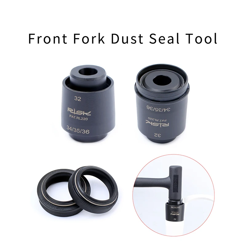 

1Pc Bicycle Front Fork Dust Seal Installation Tool Kit For 32/34/35/36/40mm Pipe Diameter Driver Tool Hot Sale