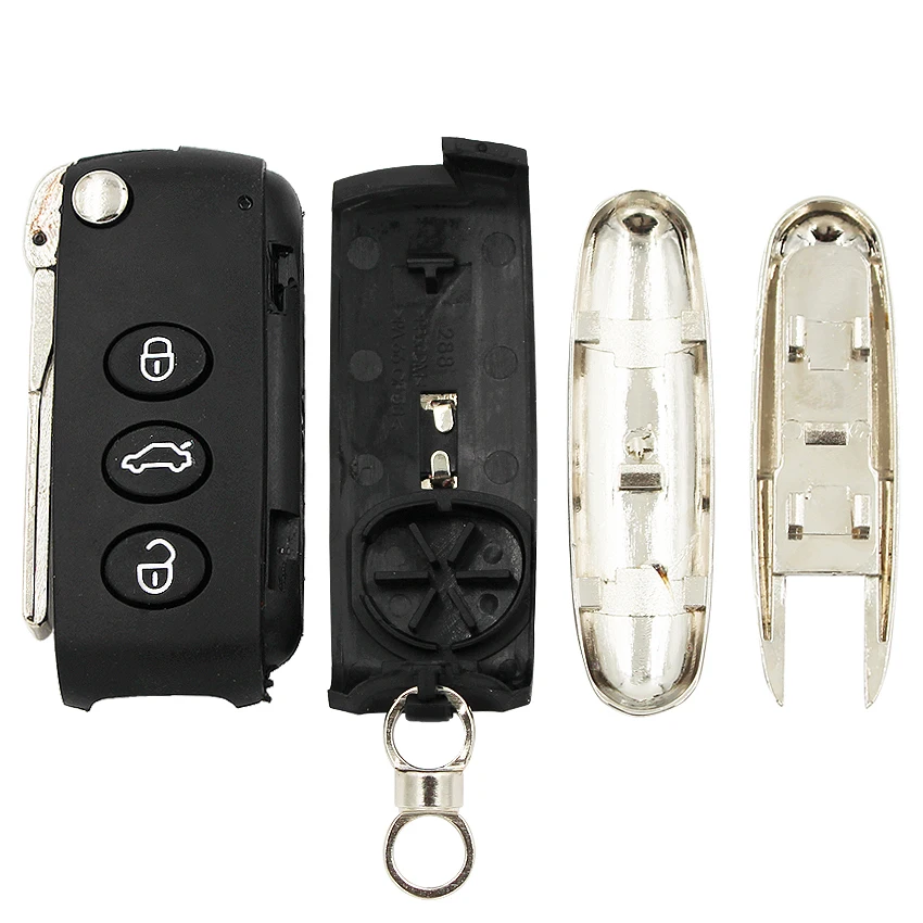 3 кнопочный модифицированный складной флип чехол для ключа брелока