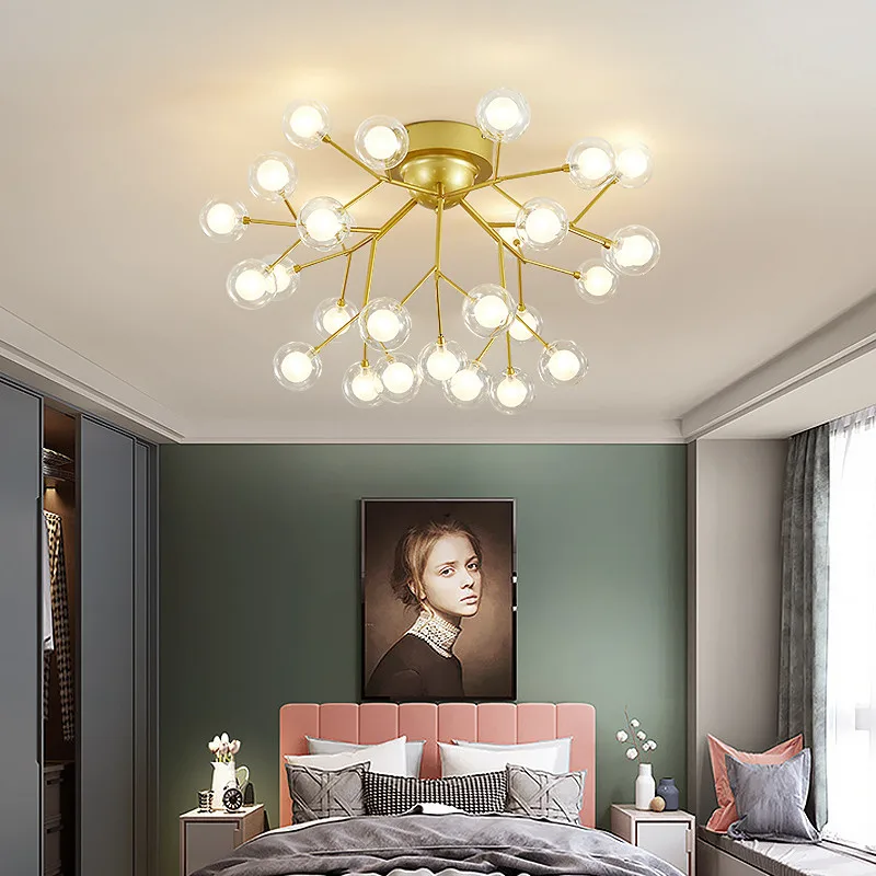 Современная металлическая светодиодная люстра подвесной светильник со