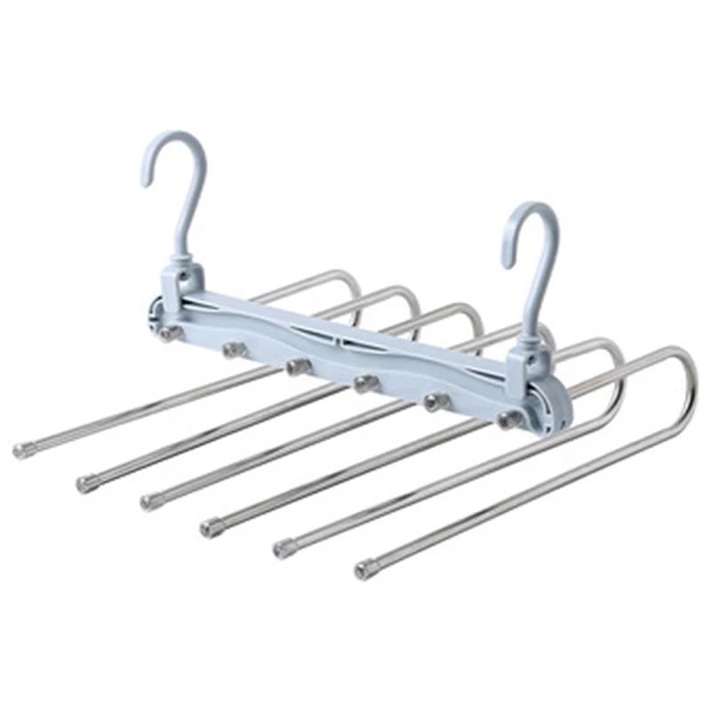 

5-in-1Hanger Multifunctional Portable Stainless Steel Hanger For Clothes Storage hanger hangers clothes hanger