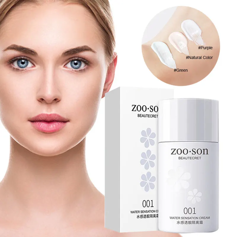 

Isolation Cream Moisturizing Concealer Waterproof Long-lasting Hide Pores Brighten Natural Nude Base Primer Facial Makeup 30g