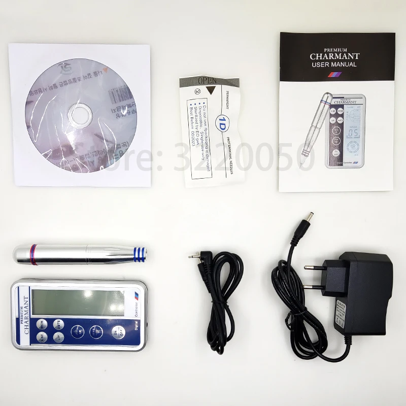 Charmant Semi-permanent Makeup Rotary Tattoo Machine kits Electric Control Pen Gun Intelligente Digital Eyebrow Lip set | Красота и