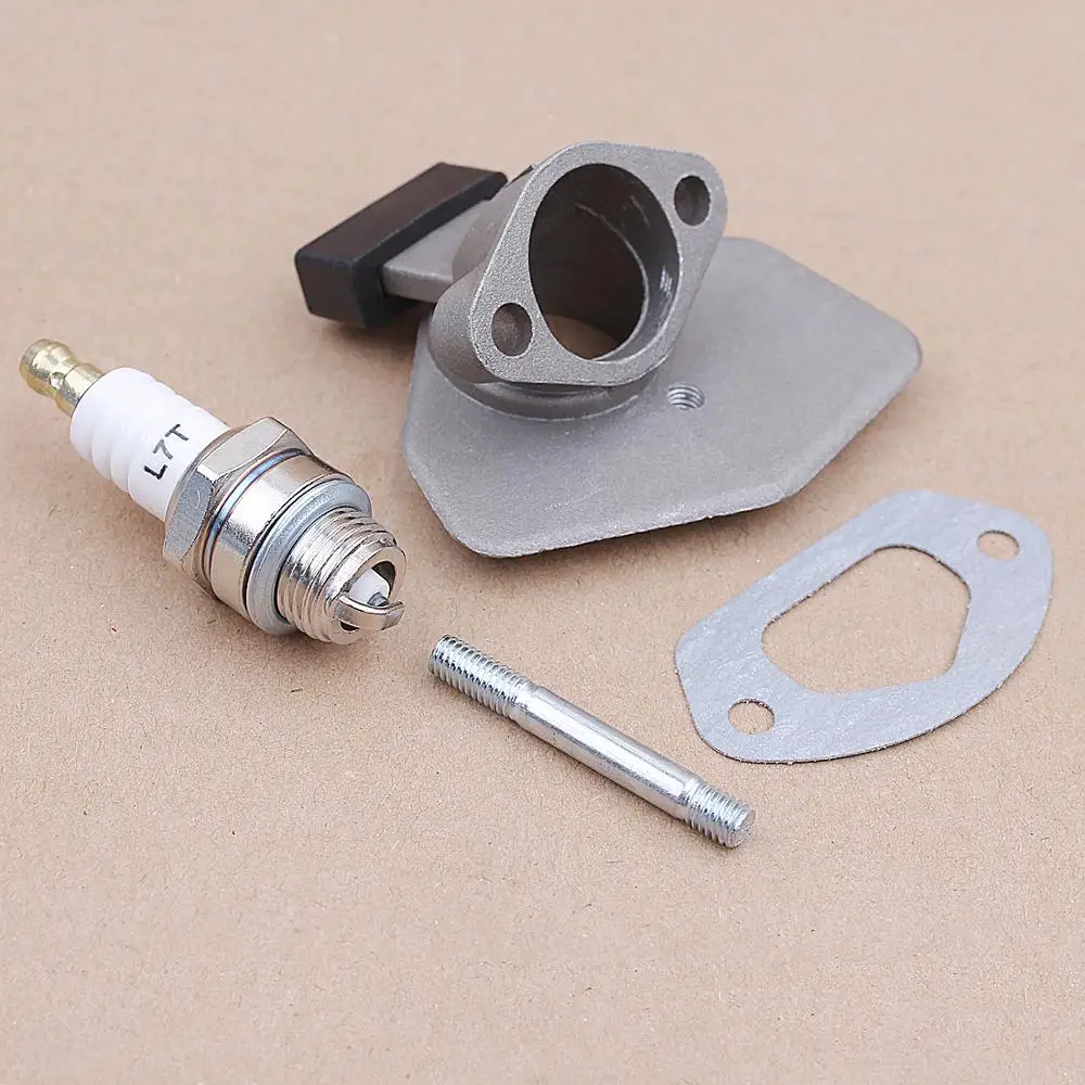 

Carburetor Bracket Base Adaptor Intake Mainfold Gakset Kit For Chinese Chainsaw 5200 52cc 5800 58cc 4500 45cc Replace Spare Part