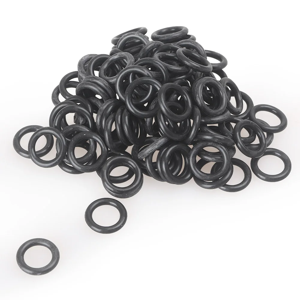

100 шт., уплотнительное кольцо для сливного отверстия двигателя мотоцикла, для Harley-Davidson, OEM № 11105, черный