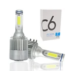 H15 светодиодные COB чипы Hi Beam и дневные ходовые огни авто для Mazda 6 CX5 для Mercedes для гольфа 6 для лада приора светодиодный ные лампы для автомобиля