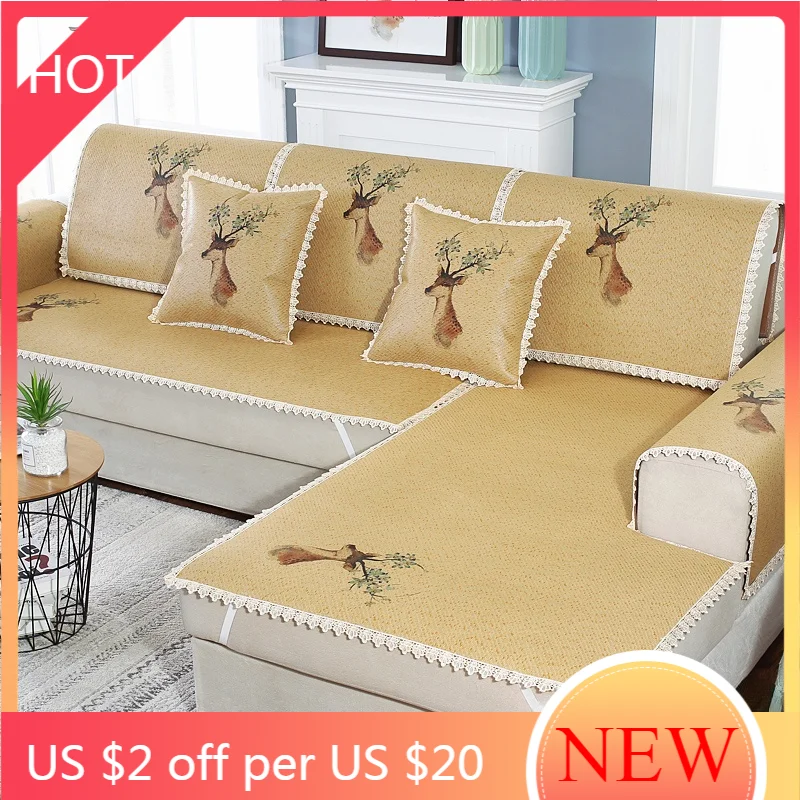 

Chinese Anti Slip Sofa Cover Waterproof Anti Dust Protector Sectional Sofa Cover Living Room Folding Funda Sofa Furniture AG50SF