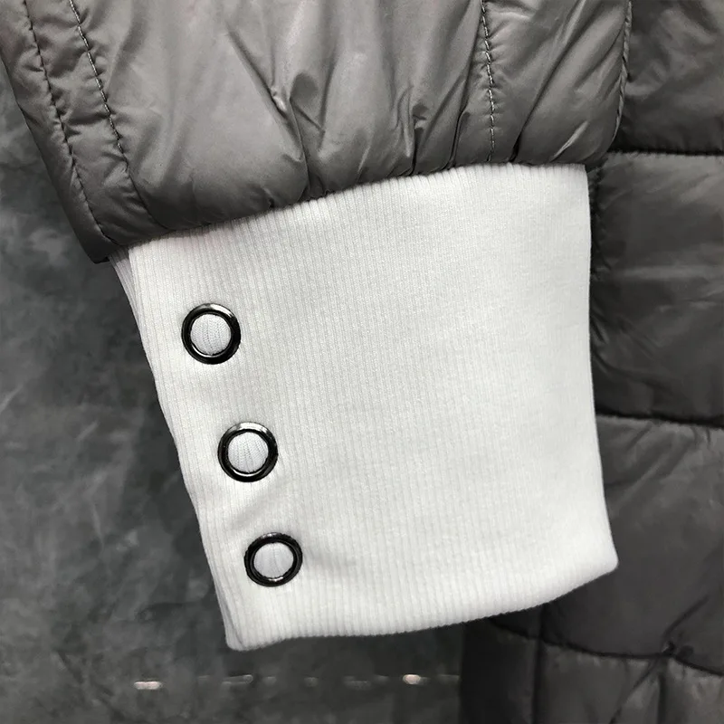 

TB THOM BULUO Brand Cotton pants Men Winter Loose Windproof and Waterproof Casual Trousers Thick Keep Warm Pants