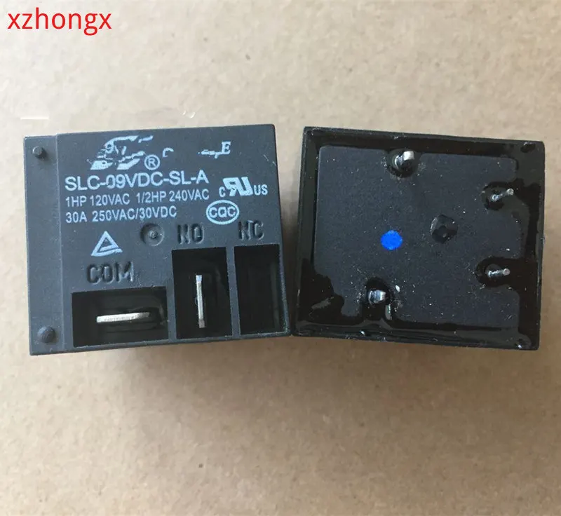 Реле SLC-09VDC-SL-A 9V 30A 4 pines T91 HF2100