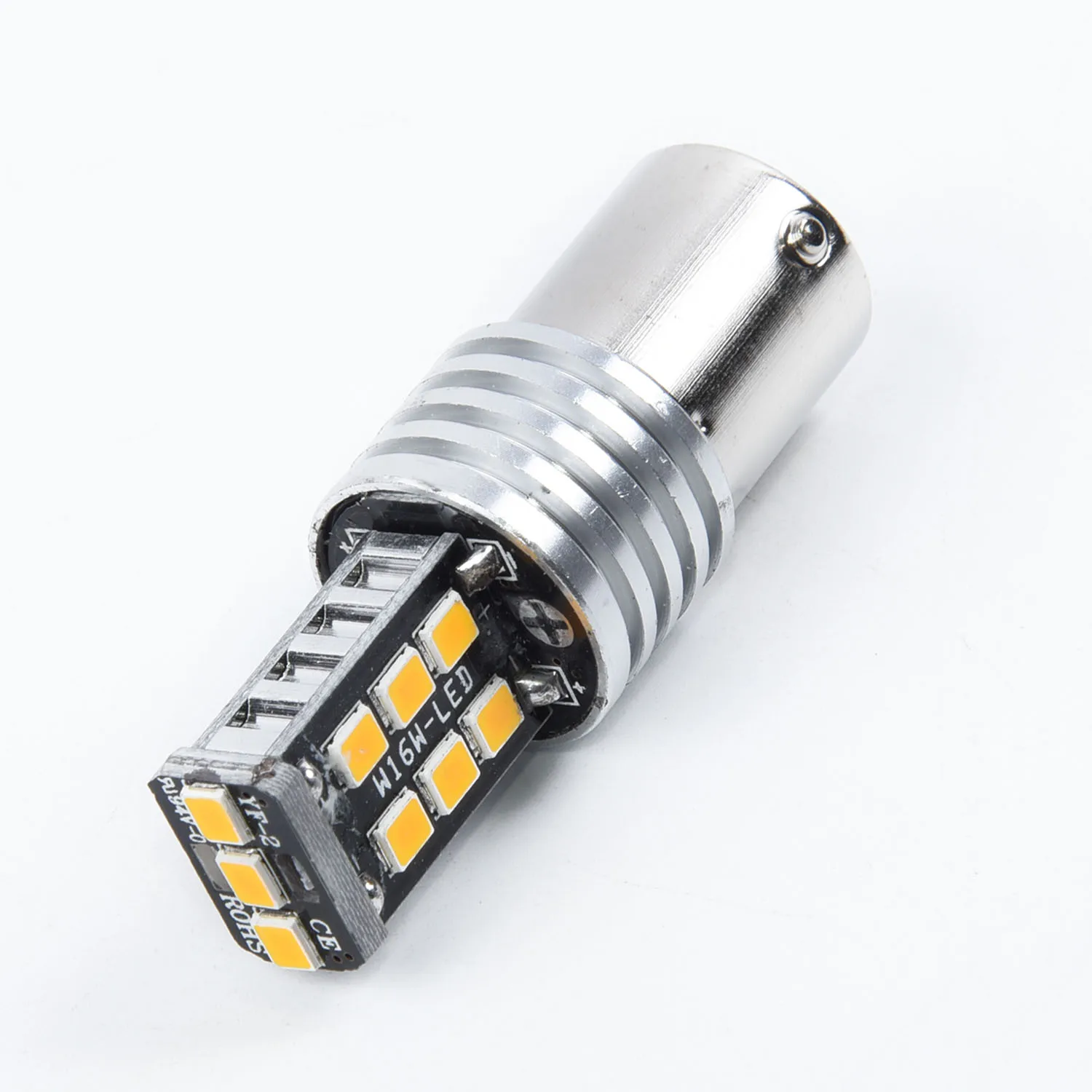 

P21/5W Signal Lights LED Bulb 15LED 6W Light Replaces Orange 2x 15-SMD