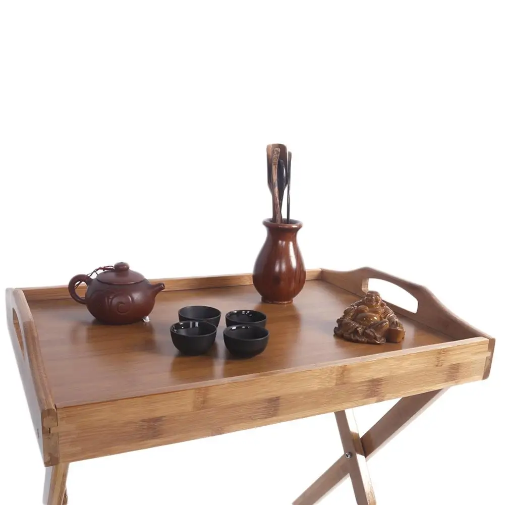 

Wood Color Flood Standing Folding Dining-table for home dorm room