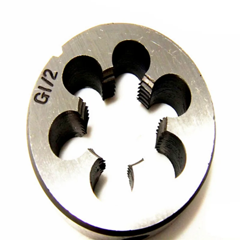 

HSS Thread Round Die Standrad Pipe Right Thread Die Pipe G1/8-28 G1/4-19 G3/8-19 G1/2-14 G3/4-14 G1-11