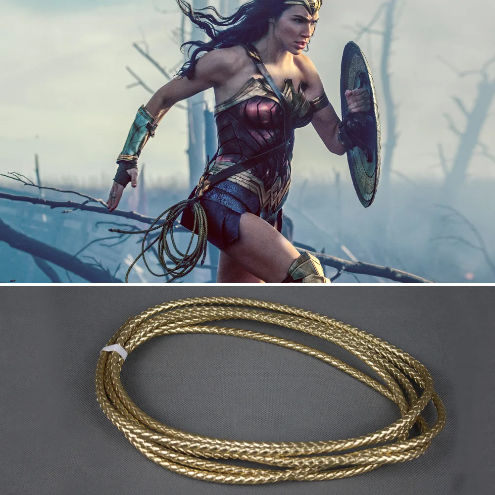 

Super Hero Movie Woman Truth Lasso Cosplay Props Halloween Lasso of Truth Costume Carnival Purim Rope Whip Role play Accessories