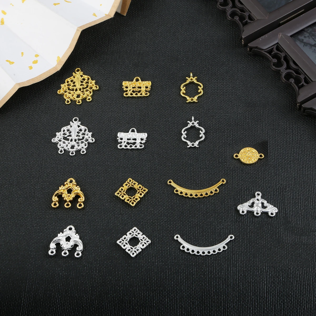 10pcs/lot Charms Gold Silver Color Butterfly Pendant For Jewelry Making | Украшения и аксессуары