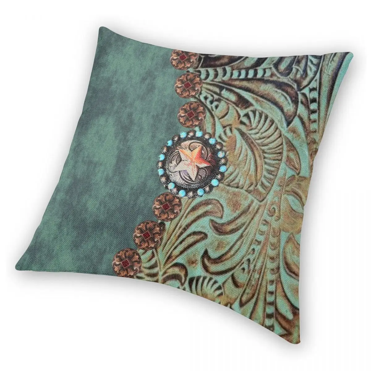 Ковбойский чехол в деревенском стиле ковбойский декоративный чехол-наволочка из