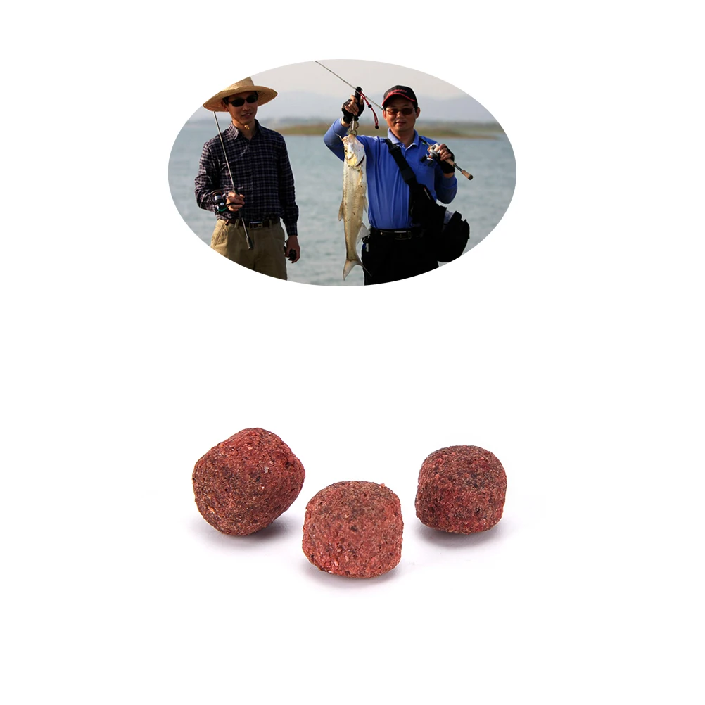 

Red carp smell lure Grass Carp Baits Fishing Baits insect formula particle