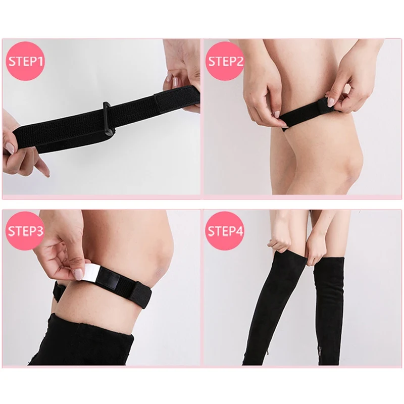 New Women Shoelaces Boots Belt Strap Shoe Laces for Lock Holding Loose Boot Belt Adjustable Adhesive Tape Shoes Accessories