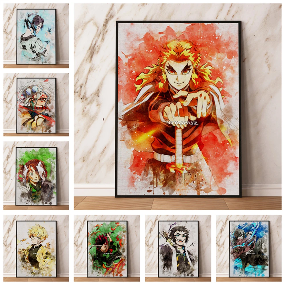 

Постеры на стену в стиле аниме «убийца демонов»