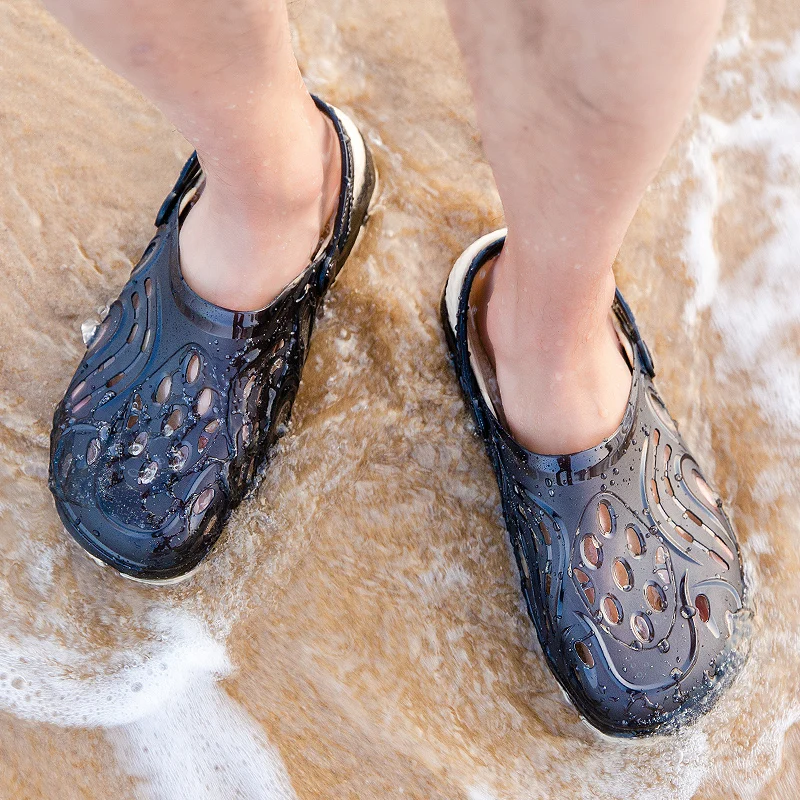 

Summer Men Shoes Fashion Beach Sandals Men Outdoor Big Size Non-slip Walking Sports Sandals Lightweight Quick-drying Water Shoes