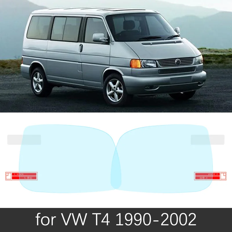 

Для VW T4 Volkswagen Transporter Multivan 1990 ~ 2002 полное покрытие зеркало заднего вида противотуманная непромокаемая противотуманная пленка аксессуары