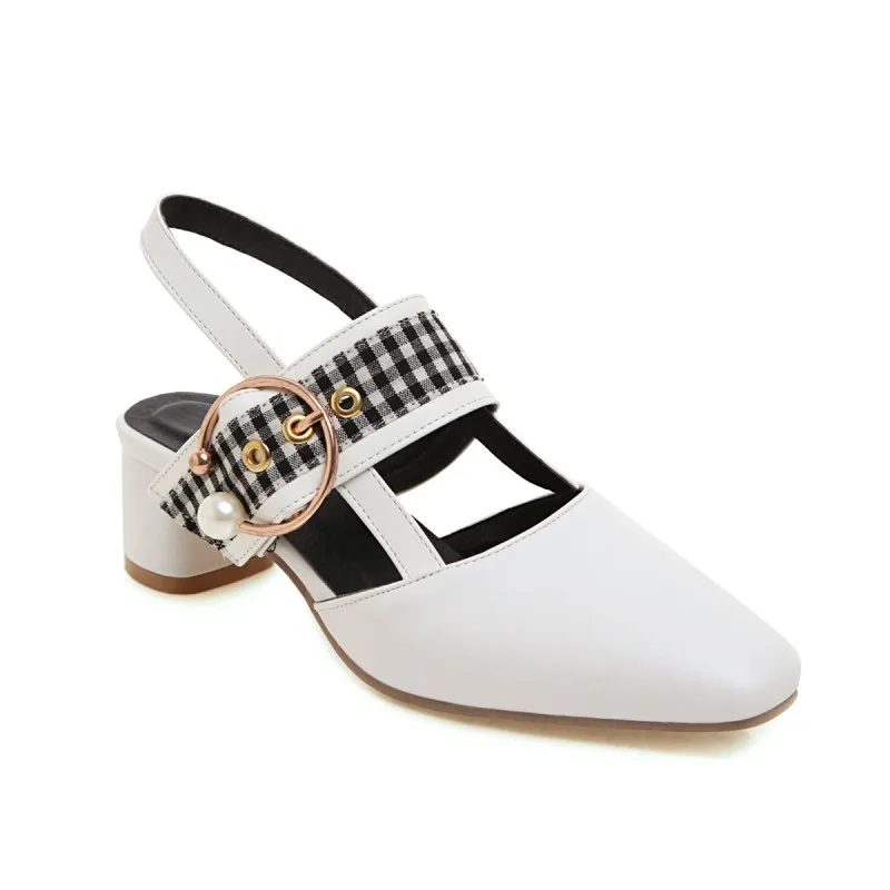 Большой Размеры Женские туфли на высоком каблуке Женская обувь женские